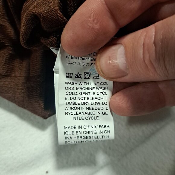 Shein Cropped Ribbed Scoop Neck Top - Picture 3 of 4